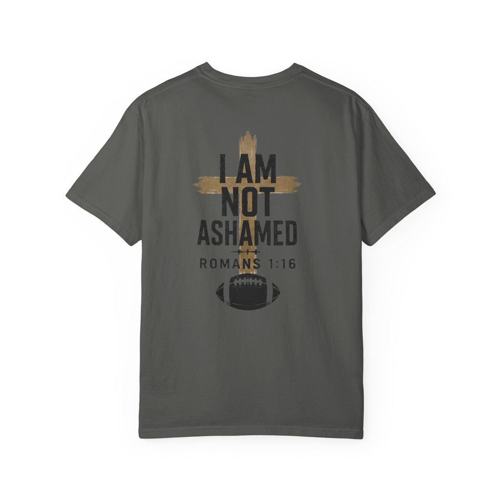 I am not ashamed football T-shirt