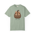 Hello Fall, cheetah pumpkin t-shirt