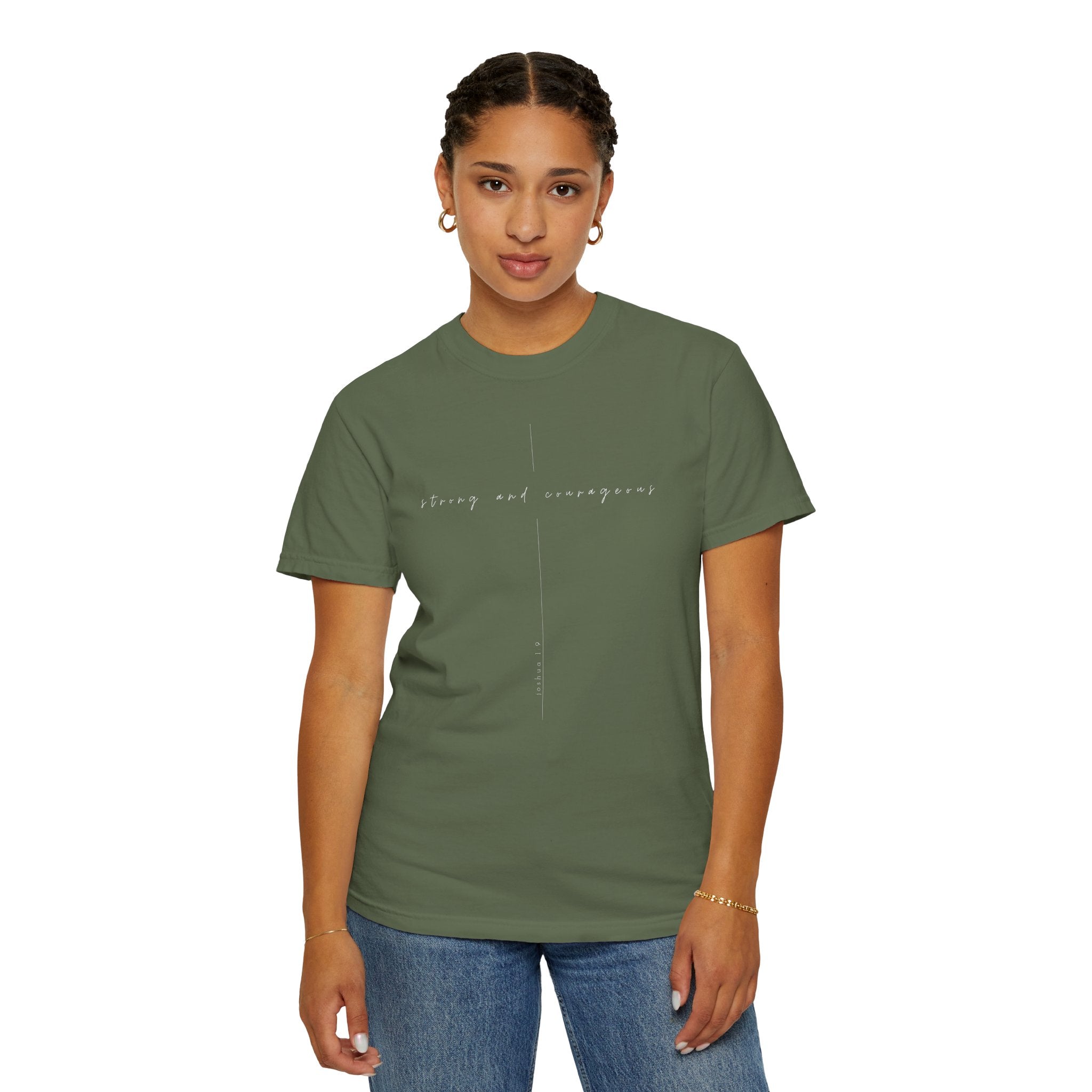 strong and courageous cross