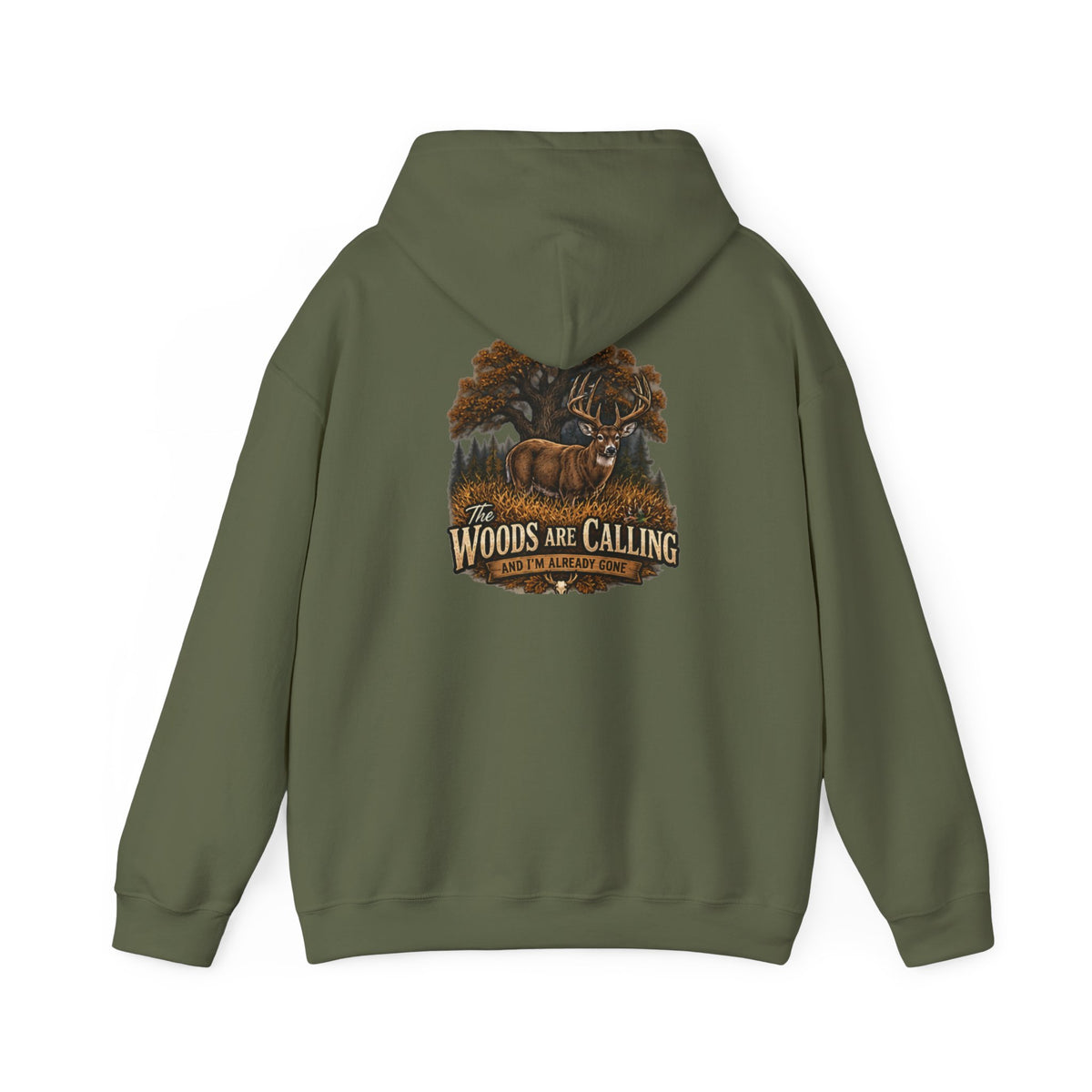 The Woods Are Calling Hooded Sweatshirt