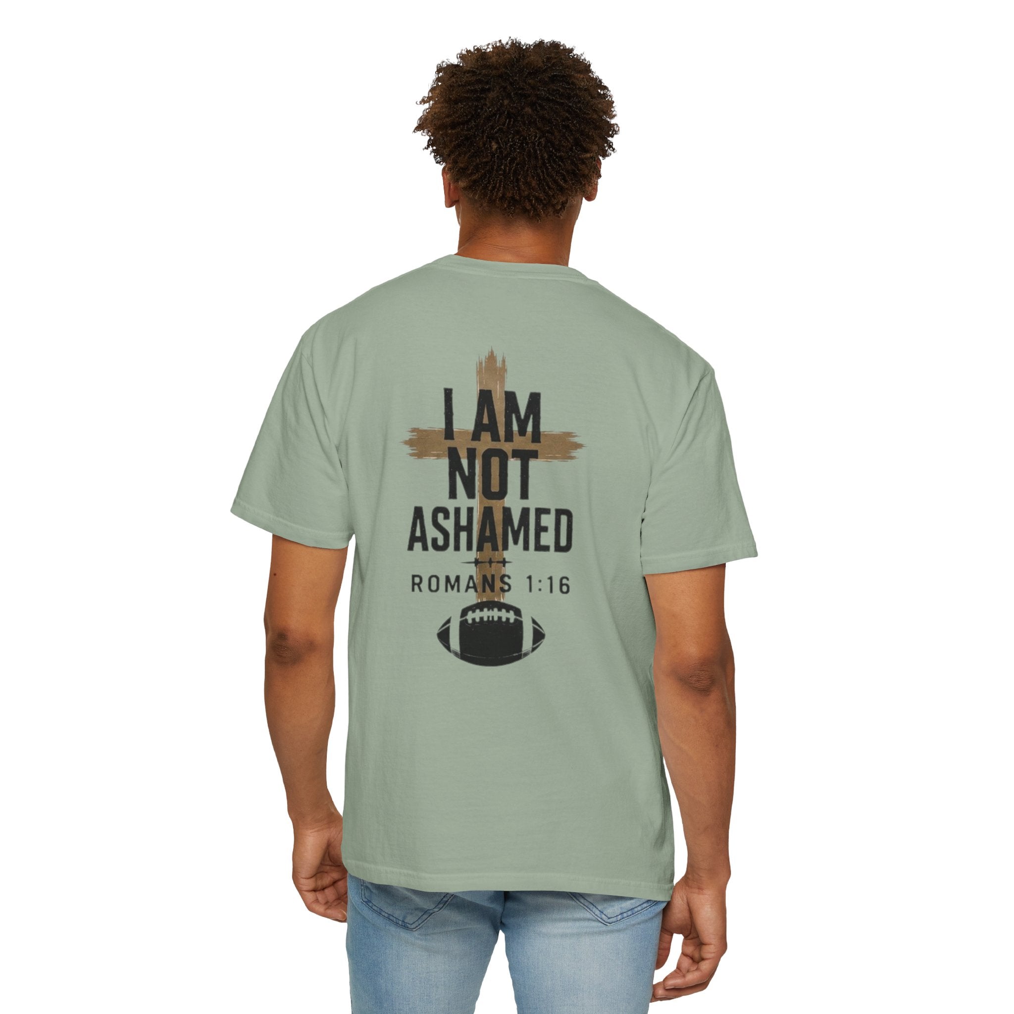 I am not ashamed football T-shirt