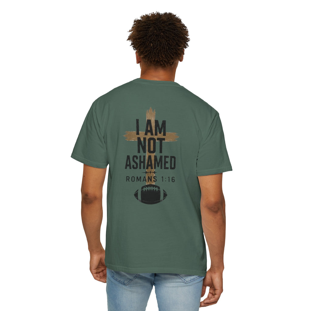 I am not ashamed football T-shirt