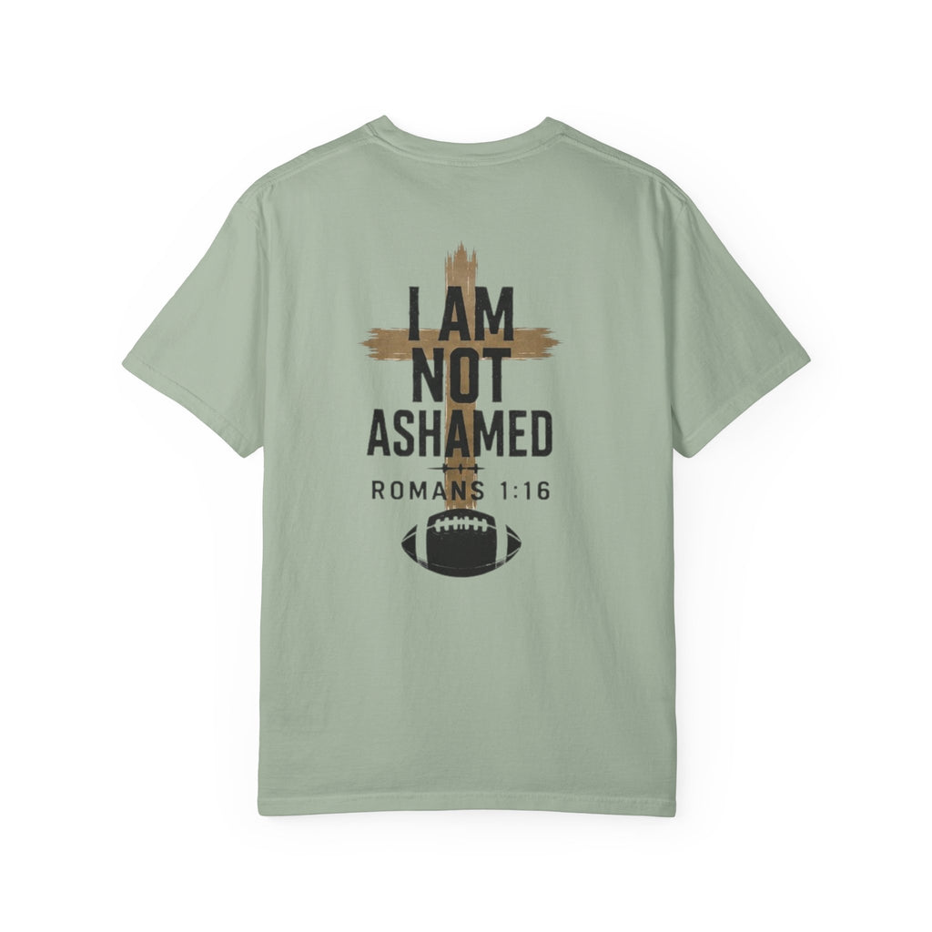 I am not ashamed football T-shirt