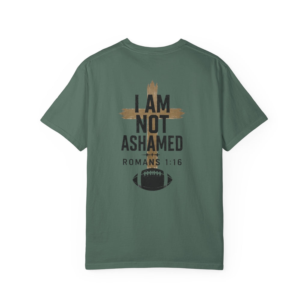 I am not ashamed football T-shirt