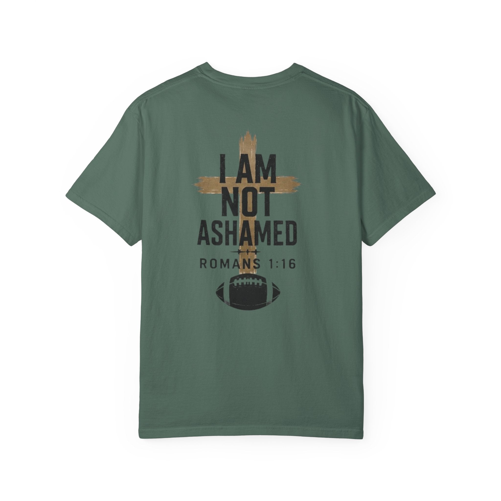 I am not ashamed football T-shirt