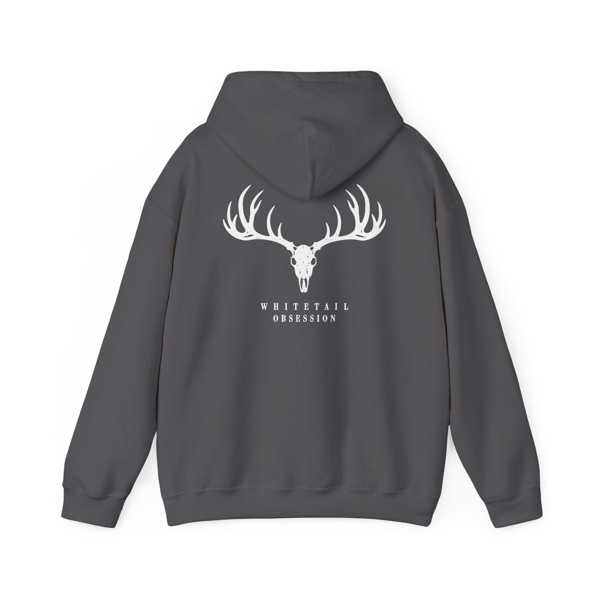 Whitetail Obsession white font Hooded Sweatshirt